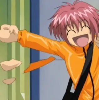 🖐 Anime, Cartoon, Figur, Jugendlich, Spaß, Fröhlich telegram sticker