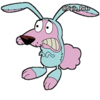 😐 @Sigilo_Packs собака, мультфильм, животное, наклейка telegram sticker
