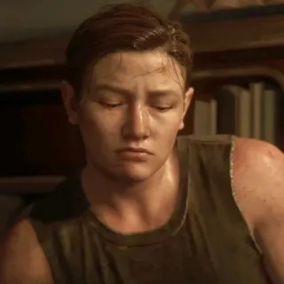 🪶 Abby Anderson The Last of Us Part II эбби, tlou2, the last of us, персонаж видеоигры telegram sticker