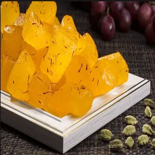 🍡 Süßigkeiten, Petha, indische Süßigkeit, Dessert, Essen telegram sticker
