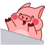 Эмодзи в @Pig_and_friends "Pig Valera"(@Mari_Deinos и аниматоры) telegram emojis 🐷
