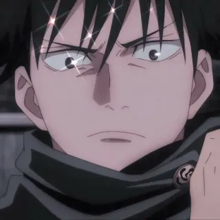 ✨ Megumi Fushiguro Jujutsu Kaisen Anime, Postać, Megumi Fushiguro, Jujutsu Kaisen telegram sticker
