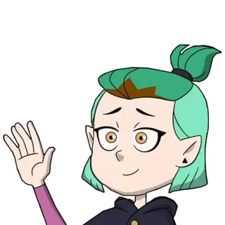 👋 Amity Blight The Owl House cartoon, amity blight, owl house, character, animated telegram sticker