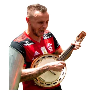 🎼 musicien, banjo, flamenco, sport, portrait, homme telegram sticker