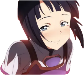 😊 Yui Sword Art Online anime, kawaii, Yui, Sword Art Online, character, cute telegram sticker