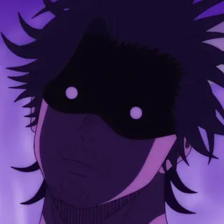 ☘️ Anime, Black Clover, Yami Sukehiro, Manga, Fanart whatsapp sticker