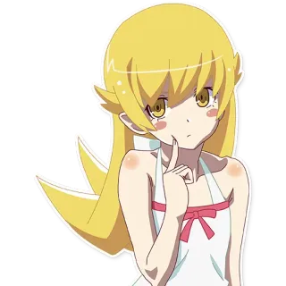Monogatari @IMG_2D whatsapp stickers