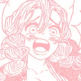 🤍 Mitsuri Kanroji Demon Slayer Mitsuri Kanroji, Demon Slayer, anime, manga, pink, girl, love Hashira telegram sticker