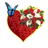 Flowers- @MochaStickers whatsapp stickers