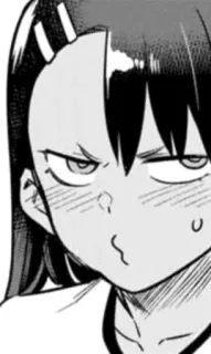 ◾️ Nagatoro Don't Toy With Me, Miss Nagatoro Anime, Manga, Nagatoro, Cartoon, Miss Nagatoro, Nagatoro San, nerv mich nicht telegram sticker