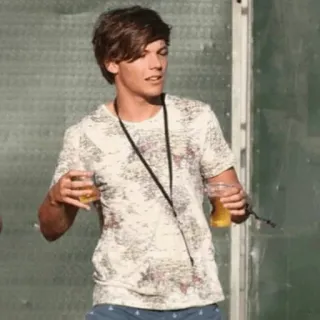 🥀 Louis Tomlinson 人, 男性, 歌手, ワン・ダイレクション, 有名人 telegram sticker