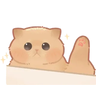 🐾 rarebearts 猫, かわいい, 可愛い, ステッカー, 動物, 子猫 telegram sticker