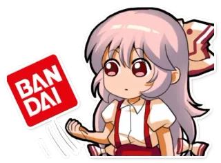 😇 BANDAI Аниме, Чиби, Бандай, Мультфильм, Милый, Япония, Японский telegram sticker