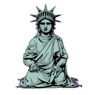 The Statue @stickersb2b telegram stickers