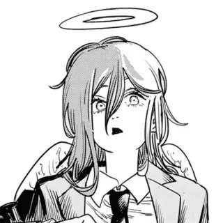 🖇 Angel Devil Chainsaw Man อนิเมะ, มังงะ, เชนซอว์แมน, แองเจิลเดวิล, ตัวละคร, ปีศาจ, ปีก, รัศมี whatsapp sticker