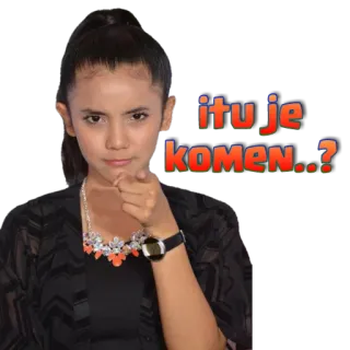 👆 itu je komen..? whatsapp sticker