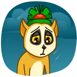 😢 Mort Madagascar Mort, Lemure, Madagascar, Cartone animato, Triste telegram sticker