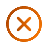 ❌