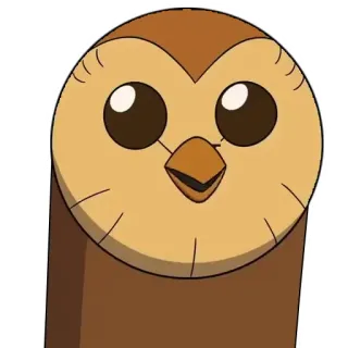 😁 Hooty The Owl House Kartun, Burung hantu, Animasi, Fantasi, Hooty, The Owl House telegram sticker
