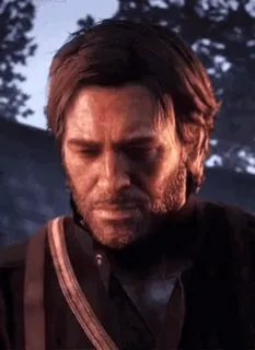 🤨 Arthur Morgan Red Dead Redemption 2 red dead redemption, arthur morgan, personnage jeu vidéo, cowboy, anti-héros telegram sticker