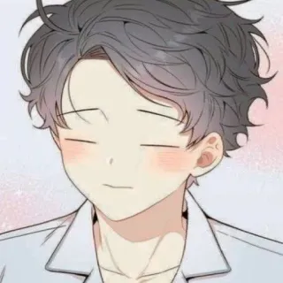 ✨ สไตล์อนิเมะ, ตัวละคร, การ์ตูน, ภาพประกอบ, น่ารัก, ผู้ชาย telegram sticker