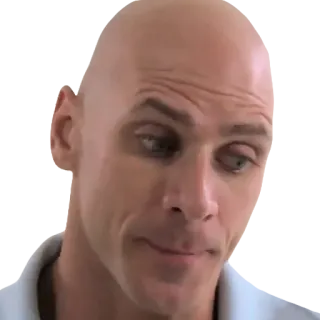 😕 Johnny Sins ハゲ, アダルト映画, 俳優, ネットミーム telegram sticker