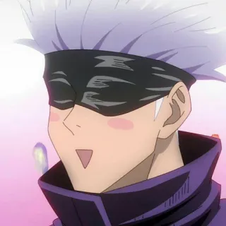 😏 Gojo Satoru Jujutsu Kaisen anime, manga, gojo, satoru, sorcerer telegram sticker