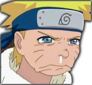 😢 Naruto 애니메이션, 만화, 나루토, 캐릭터, 닌자, 슬픈 telegram sticker