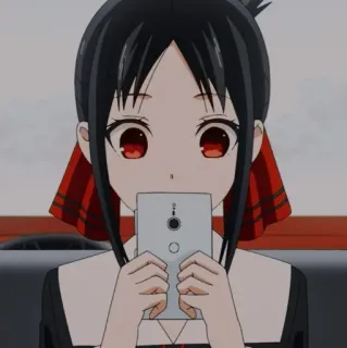 🌺 Kaguya Shinomiya Kaguya-sama: Love Is War 애니메이션, 소녀, 카구야, 카구야 님은 고백받고 싶어, 핸드폰 telegram sticker