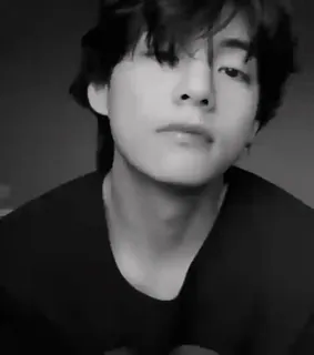 🖤 V kpop, bts, idol, taehyung, koreanisch, sänger telegram sticker