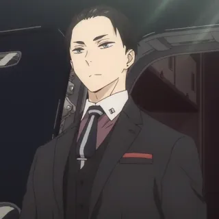 💳 Daisuke Kambe The Millionaire Detective Balance: Unlimited Anime, Detektiv, Millionär, Anzug, Charakter, Daisuke Kambe telegram sticker