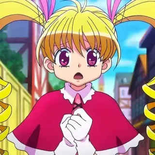 😨 Biscuit Krueger Hunter x Hunter anime, manga, hunterxhunter, biscuit krueger, blonde telegram sticker