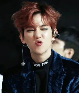 ❤️ ZERO-FOUR kpop, singer, music, celebrity, portrait telegram sticker