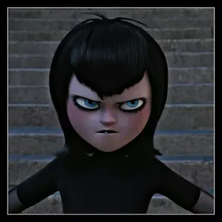 🖤 Mavis Dracula Hotel Transylvania mavis, hotel transilvânia, desenho animado, vampiro, animado, bravo telegram sticker