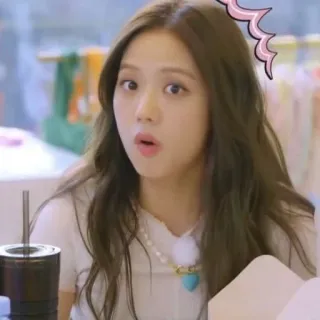 ✨ женщина, выражение лица, удивление, K-pop, знаменитость, милый, корейский whatsapp sticker