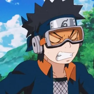 ⛰️ Obito Uchiha Naruto anime, naruto, obito, uchiha, manga telegram sticker