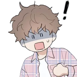 ‼️ cartoon, angry, shocked, anime, expression, upset telegram sticker