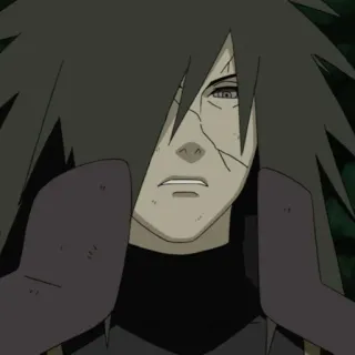 🗝 Madara Uchiha Naruto anime, madara, uchiha, villain, ninja telegram sticker