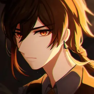 ➖ Zhongli Genshin Impact anime, game, genshin impact, zhongli, character, video game telegram sticker