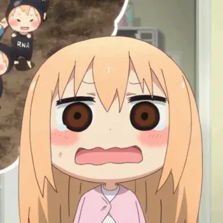 💗 anime, cartoon, sticker, expression, cute, girl, sad, crying telegram sticker