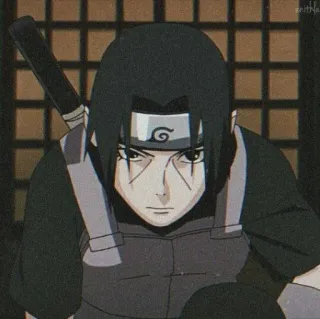 🌿 Itachi Naruto Anime, Ninja, Manga, Itachi, Sharingan telegram sticker