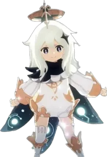 🙂 Paimon Genshin Impact Paimon, Genshin Impact, Anime, Niedlich, Videospiel, Charakter whatsapp sticker