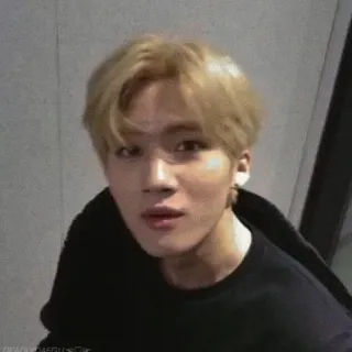 😦 DEADLYDAEGU persona, hombre, rubio, daegu, kpop telegram sticker