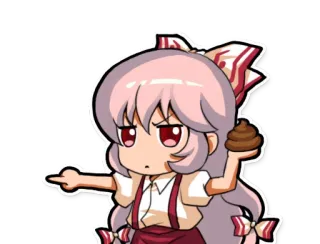 💩 Anime, Chibi, Cartoon, Figur, Kacka telegram sticker