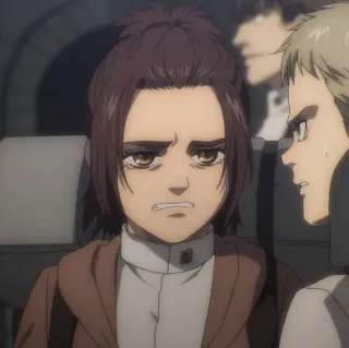 😐 Attack on Titan Anime, Manga, Personnage, L'Attaque des Titans whatsapp sticker