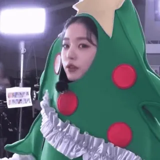 🎄 giáng sinh, cây, trang phục, ngày lễ, lễ hội, phụ nữ telegram sticker