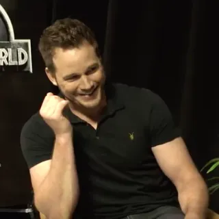 🐁 Chris Pratt Chris Pratt, Aktor, Selebriti, Jurassic World telegram sticker