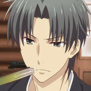 🐺 anime, male, portrait, man, character telegram sticker