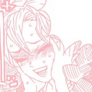 🤍 anime, manga, character, sweating, embarrassed, kawaii telegram sticker