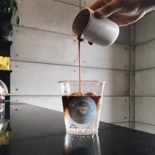 ☕ BLACK COFFEE CO. café, bebida, beber, cafeteria, cafeína, café preto, Black Coffee Co. whatsapp sticker